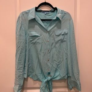 Long sleeve blouse